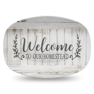 Welcome to Our Homestead- Farmhouse WHITE